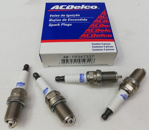 Kit 4 Bujias Acdelco Renault Kangoo Clio 2 Megane 1.6 16v