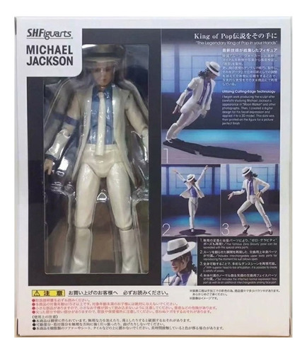 Para Michael Jackson Smooth Criminal Moonwalk 14cm Nuevo En