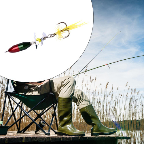2 Señuelo De Pesca Spinnerbait, Señuelo Para Pesca Con