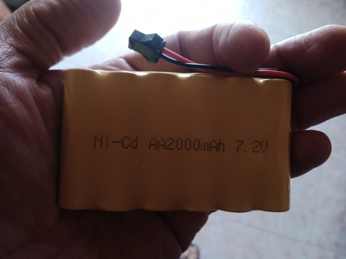 Bateria  Ni-cd  7.2v 2000mah Conector Sm-p2 Entrega Inmediat