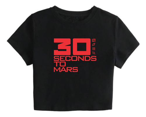 Remera Thirty Seconds To Mars 30 Stm Corta Jared Leto Mod 9