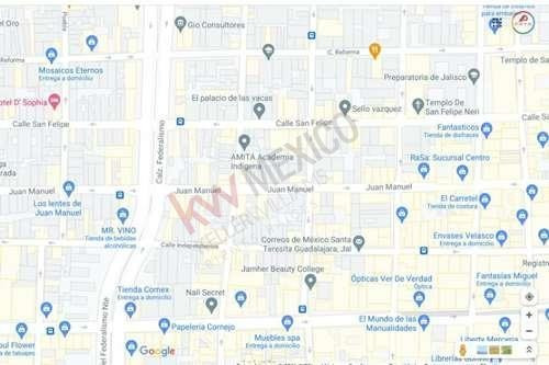 Imagen 3 de 3 de Terreno En Venta Ubicado En El Primer Cuadro De Guadalajara En Zona Centro