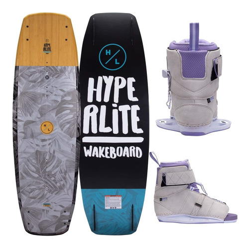 Tabla Wakeboard Para Dama Hyperlite Prizm Fijacion Viva