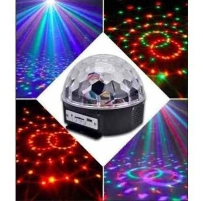 Luz Led Bola Crystal Magic Ball Dj Boliche Simil B. Espejos