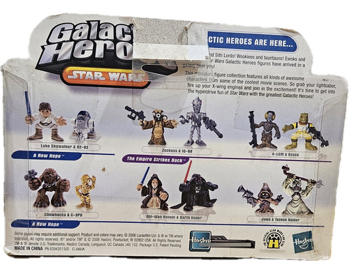 Lote De 2 Packs Galactic Heroes Star Wars