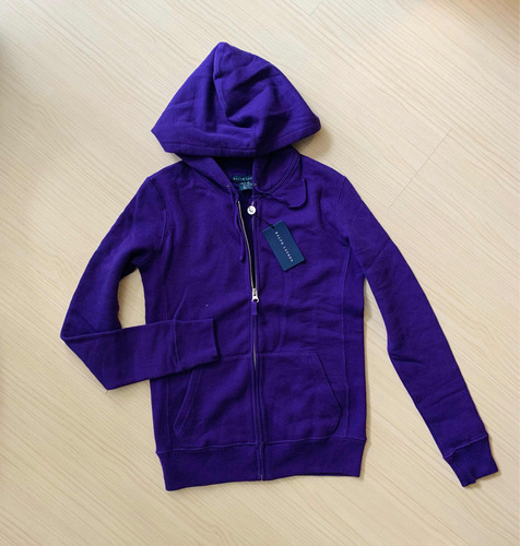 Polo Ralph Lauren. Suéter Morado De Dama O Niña. Talla Xs