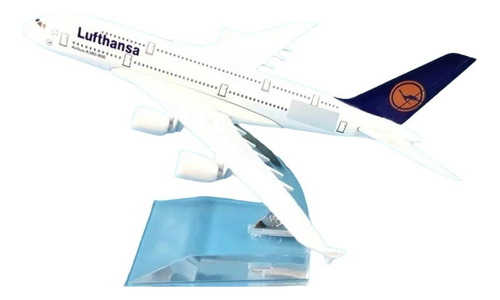 Airbus 380  Lufthansa , 16 Cms.