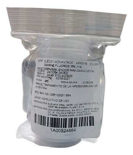 Advantage Arrest Silver Diamine Fluoride 38% 5ml