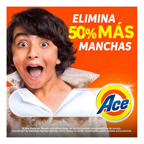 Detergente Lavandería En Polvo Ace Con Toque Downy 648gr