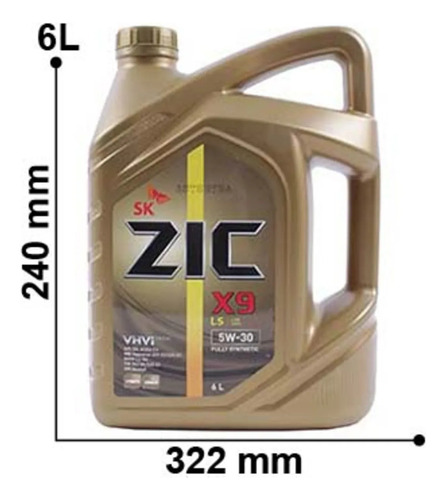 Aceite Full Sintetico 5w-30 6l Mazda Cx5 2.5 2012 - 2016