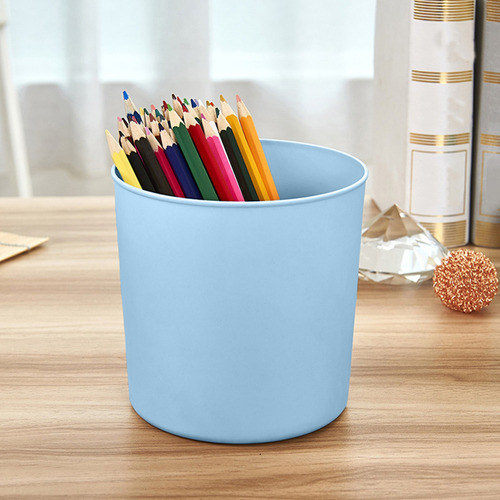 Mini Bote De Basura De Escritorio D Con Tapa Para Uso Domést