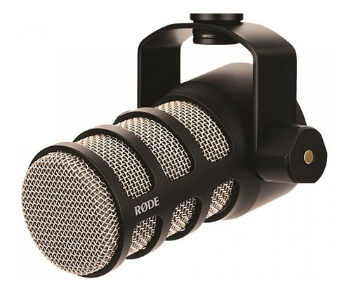 Microfone Rode Podmic Dinâmico Cardioide Cor Preto
