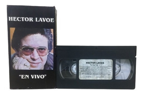 Hector Lavoe En Vivo Vol 1 Cassette Vhs