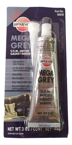 Silicón Gris Mega Grey 