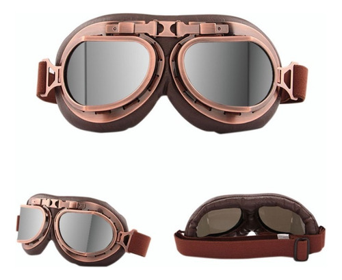 Motocicleta Gafas De Protección Gafas De Piloto Vintage