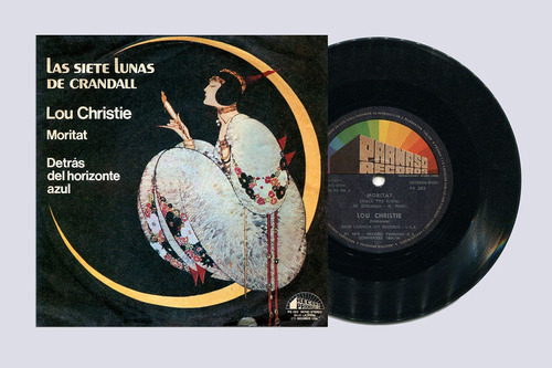 Las Siete Lunas De Crandall - Lou Christie. Vinilo 1975