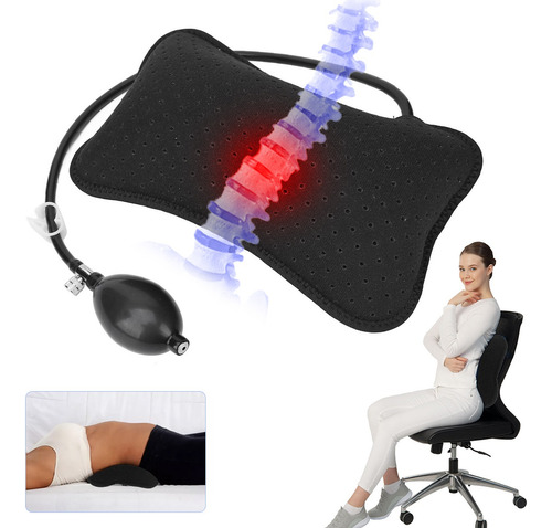 Cojín De Almohada Lumbar Inflable Para Dolor De Espalda