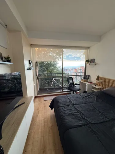 Apartaestudio Moderno Con Vista A Bogota En Chapinero Alto Conjunto Club House