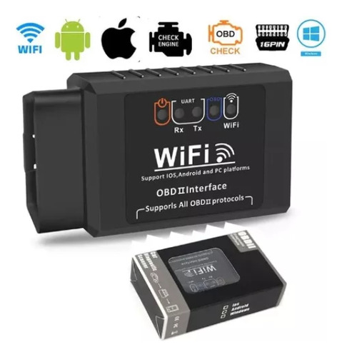 Scanner Automotivo Obd2 Wifi Elm 327 1.5 Ios,iPhone,android