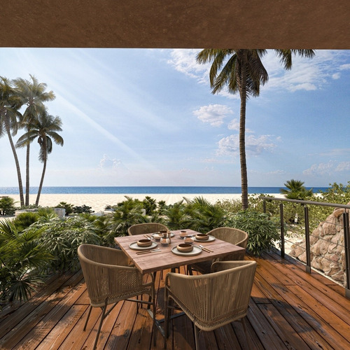 Departamentos (mod. A) En La Playa En Copropiedad En Rosa Palmar, Sisal Yucatán