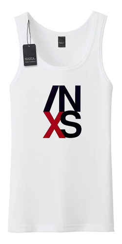 Musculosa Hombre Inxs Dibujo Art Logo - Muin1