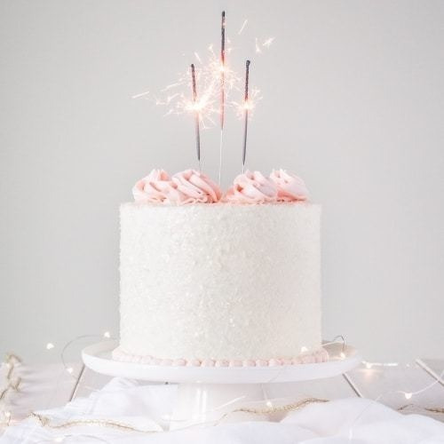 Imagen 1 de 3 de Velita Vela Chispita Estrellita Sparkle Torta Cotillon X4 Un