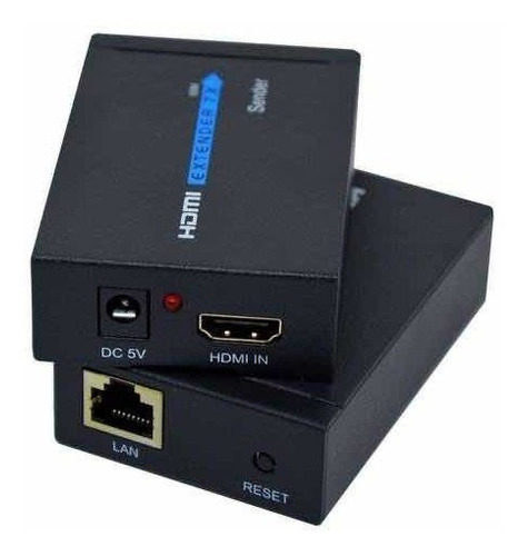 Extender Hdmi 60m Extensor Hdmi 60m Cat5e Cat6 Hdmi Bivolt