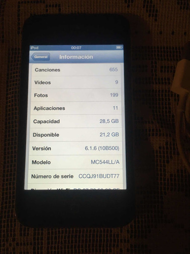 iPod Touch 4ta Generación 32gb