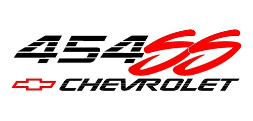 Calcomania Chevrolet Silverado 454 Ss