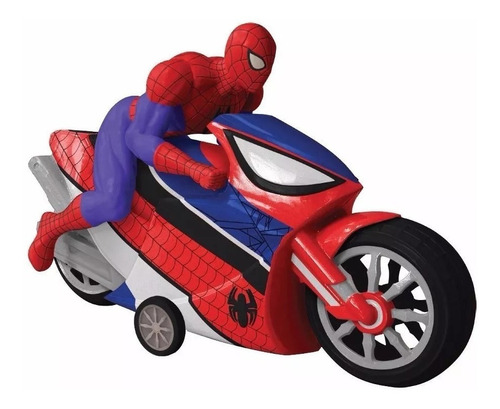 Moto Spiderman 7126 A Friccion