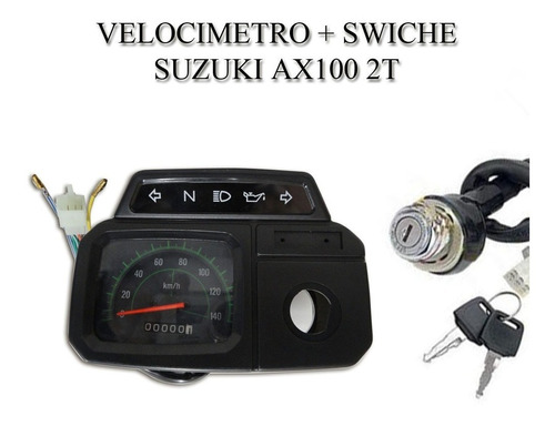 Velocimetro + Swiche Ax100 2t 