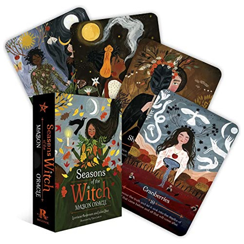 Book : Seasons Of The Witch - Mabon Oracle (44 Gilded Cards