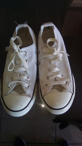 Zapatillas Converse Blanca De Nena Talle 31