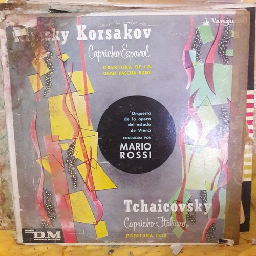 Vinilo Orquesta Viena Mario Rossi Korsakov Tchaikovsky Cl1