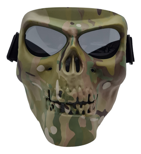 Máscara Calavera Paintball Airsoft Protección Moto Haloween