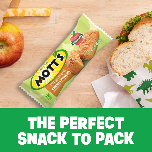 Mott's Barras Horneadas Suaves Streusel De Platano 6 Barras