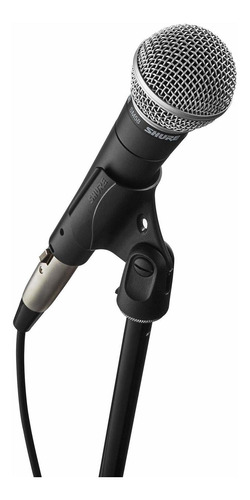 Microfono Shure Sm58 With Xlr Cable And Stand