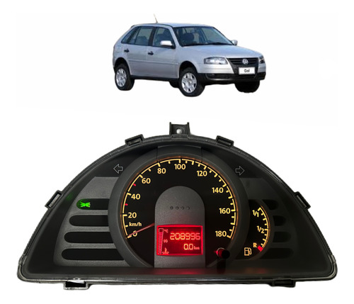 Painel De Instrumentos Vw Gol G4 2008 5w0920823a Com Temp