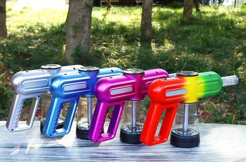 Bong Portátil Automático Hookah Grinder Porta Yerba Maletín Electrobong Tri