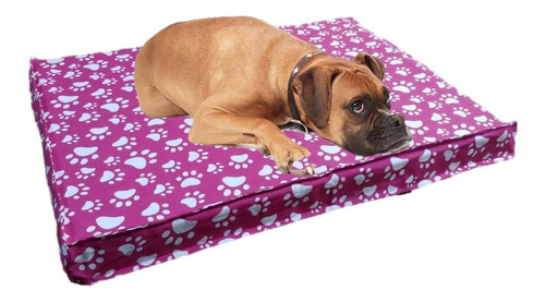 Colchón Cama Perros Placa De Espuma Antidesgarro 1.10x70