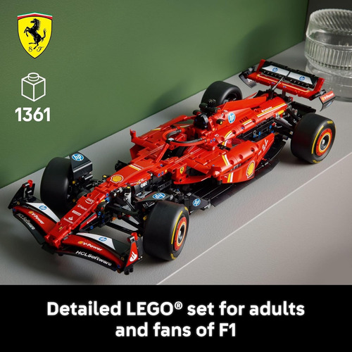 Lego Technic Ferrari Sf-24 F1 Modelo 1361 Piezas Rojo (2025)