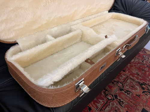 Hard Case Estojo Super Luxo Para Guitarra Retangular Deluxe