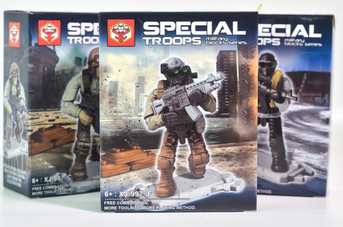 Soldados Combate Tropas Especiales 12 Modelos Bochatoys
