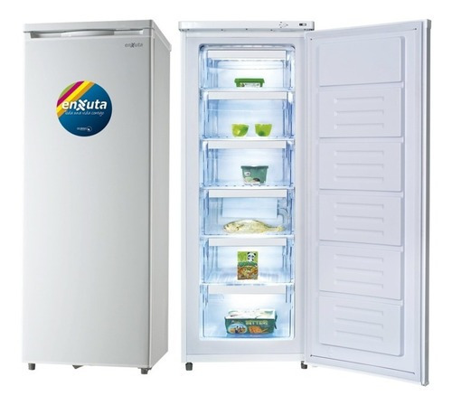 Freezer Vertical Enxuta Fvenx190 180 Litros Con Canastos Color Blanco