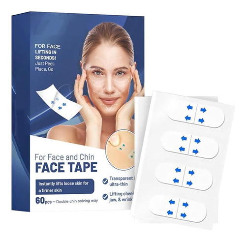 V-face Lifting Cinta Adhesiva Invisible, 1 Caixa