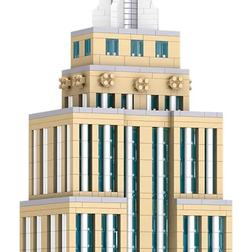 Micro Mini Blocks Empire State Building Architecture Mo...