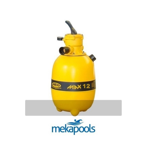 Filtro Meka Max 12 Completo Piscina Ate 25.600 Lts Promoção