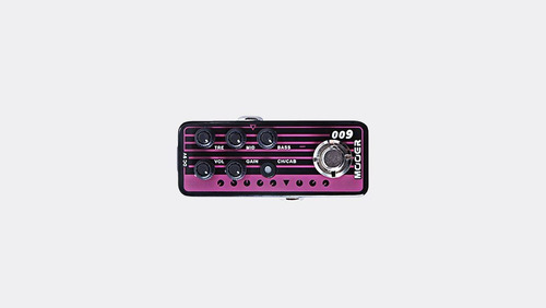 Pedal Mooer 009 Blacknight Dual Channel Eq 3 Bandas