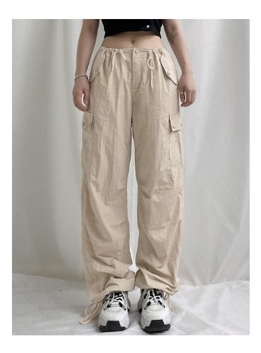 W Pantalones Cargo Para Mujer Hippie Joggers Y2k Aesthetic