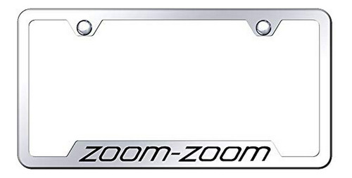 Marco Placa Licencia Mazda Zoom-zoom